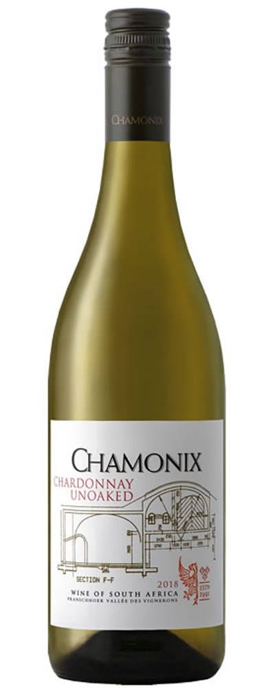 Chamonix Unoaked Chardonnay 2018