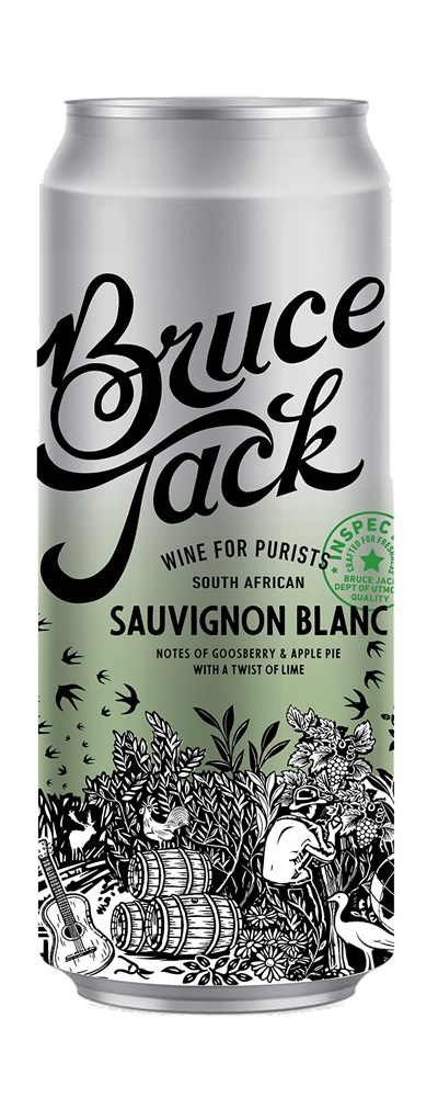 Bruce Jack Sauvignon Blanc Can Case
