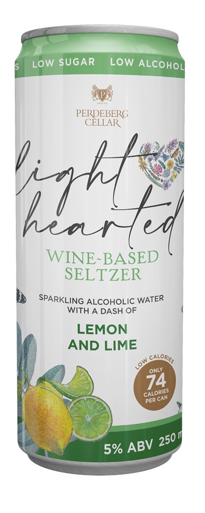Perdeberg Lighthearted Lemon and Lime Wine-Based Seltzer
